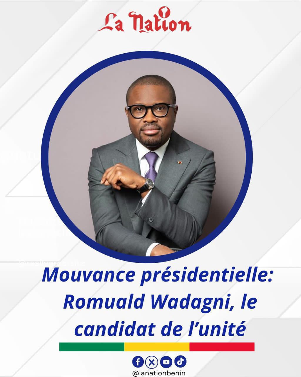 Présidentielle 2026 : Romuald Wadagni, l'héritier désigné de la mouvance présidentielle