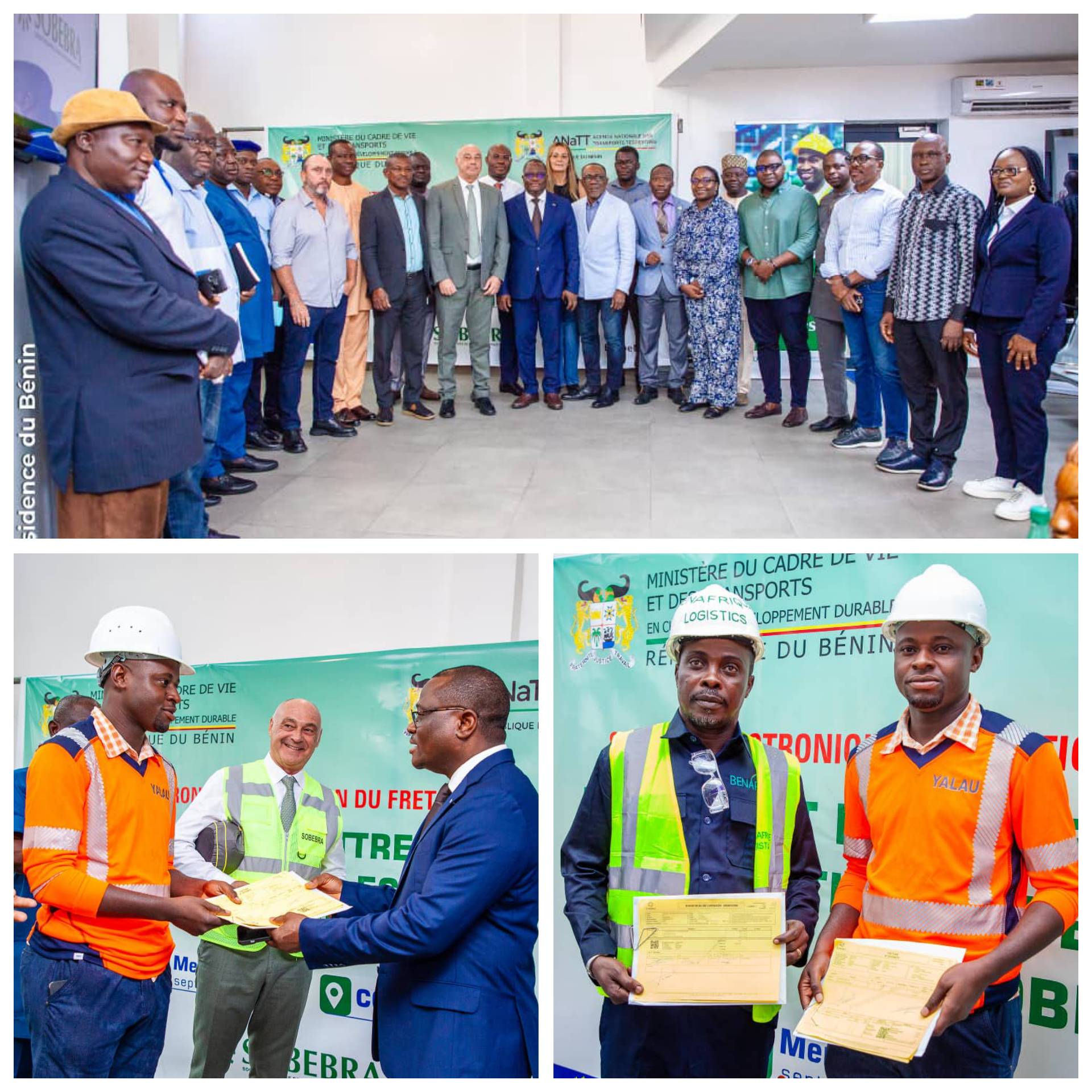 Lettre de voiture électronique : le Bénin lance la phase expérimentale du dispositif international