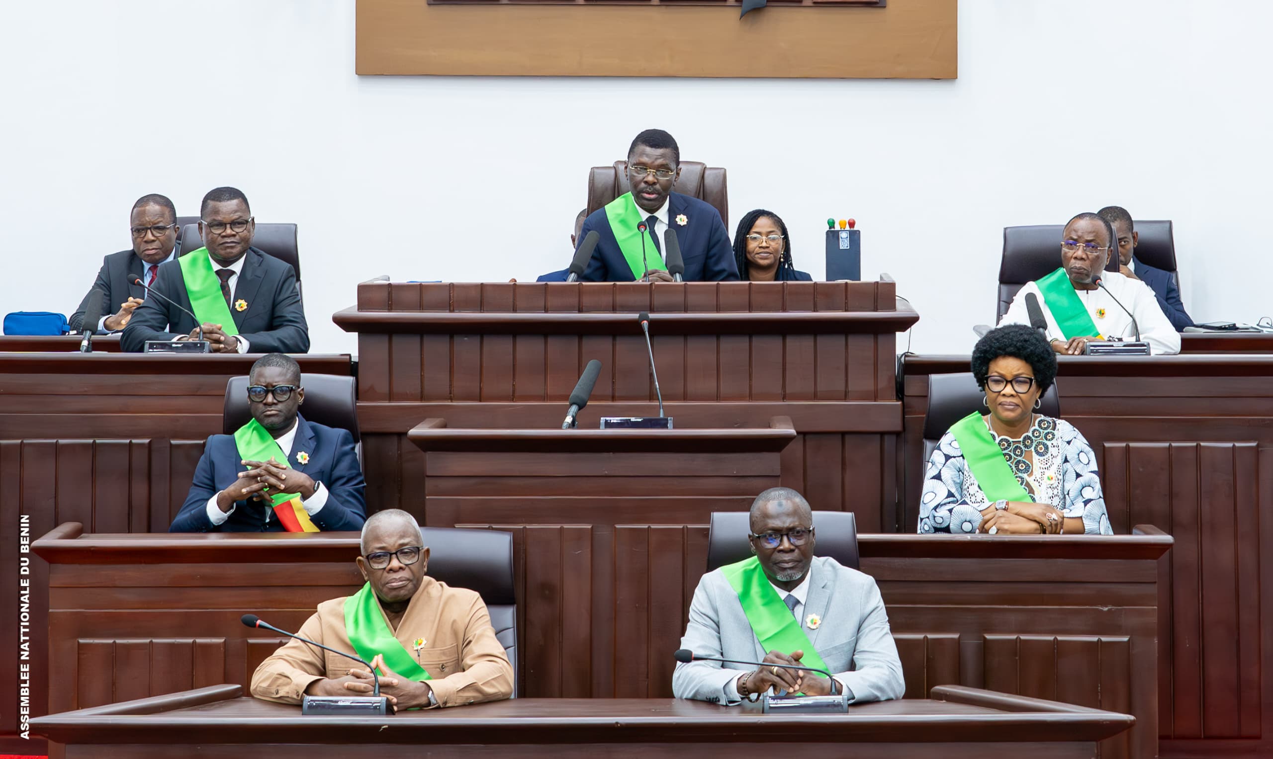 Plébiscité au perchoir de la 10ᵉ législature : le président Djogbenou fait une promesse au peuple béninois