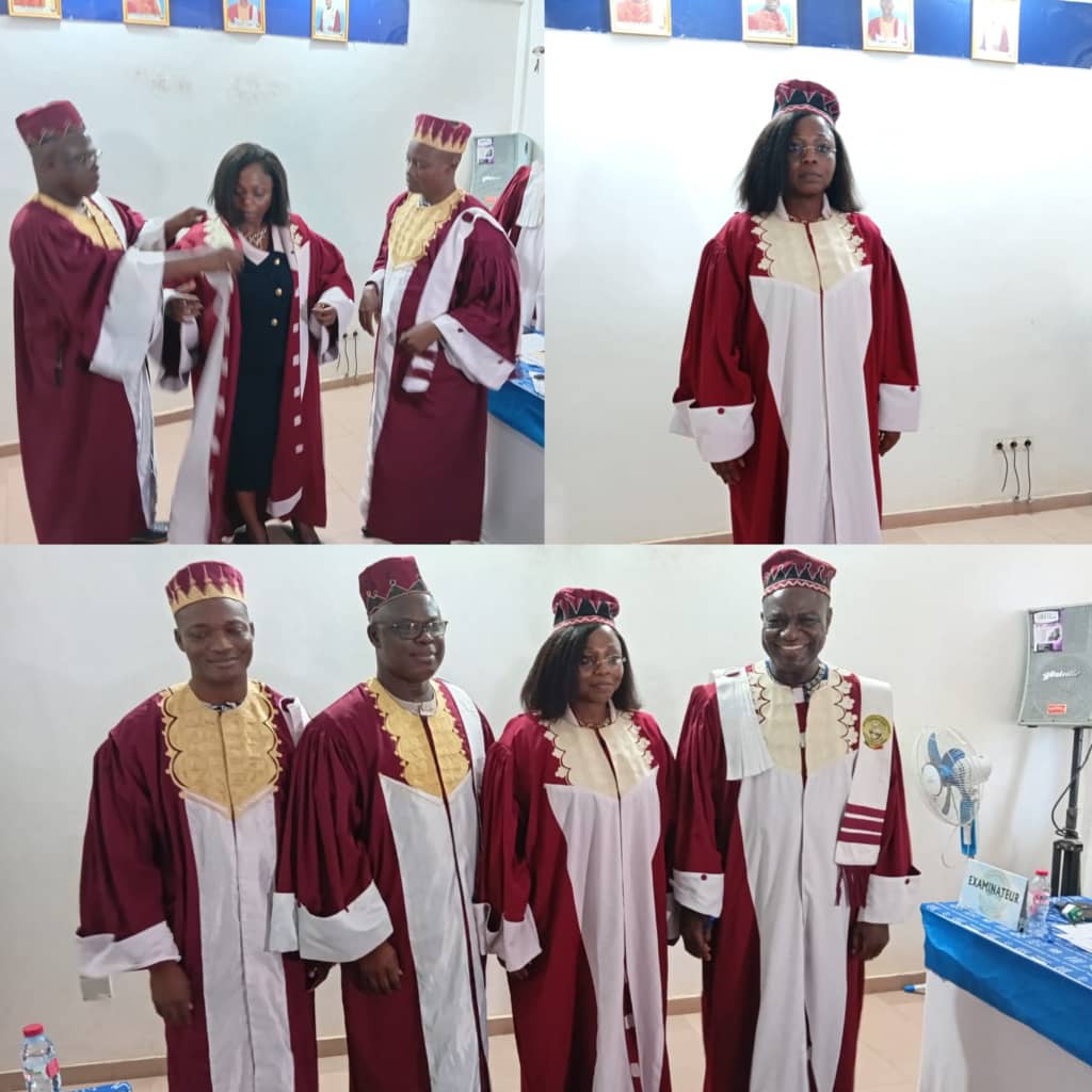 Soutenance de thèse à l'UAC : Edmonde T. Fonton obtient son doctorat avec mention Très honorable