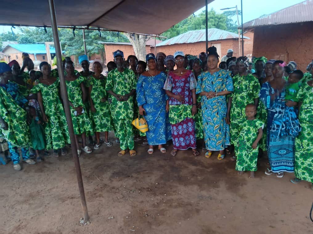 Communion des femmes du groupement <<Avéwé>> de Dogbo